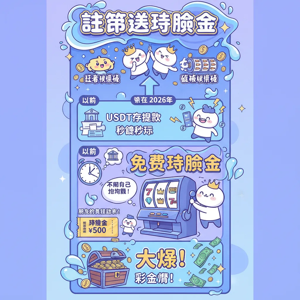 用USDT存提款玩拉霸，免費體驗金讓你爽賺彩金