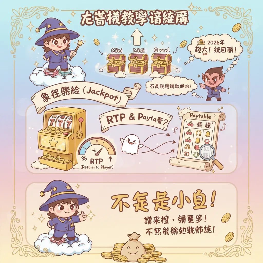 老虎機教學進階篇：怎麼看累積獎金跟選對機臺提高中獎率